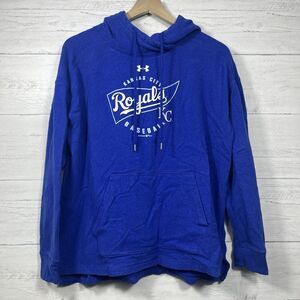 Under Armour womens kansas city royals hoodie size large KC MLB baseball